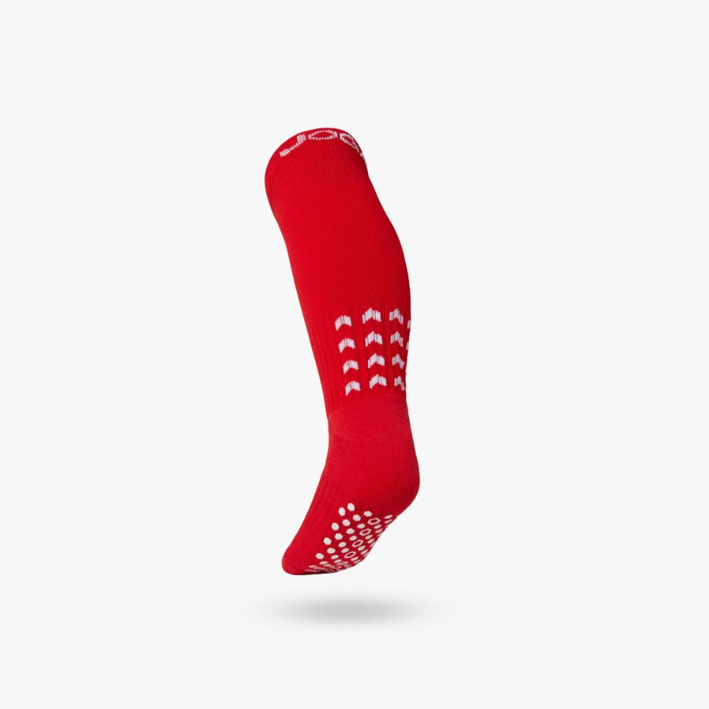 Starz Full Length Grip Socks - Red