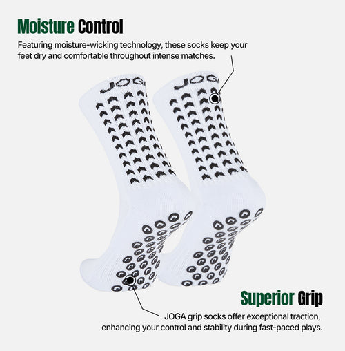 Performance Grip Socks 2.0 - White