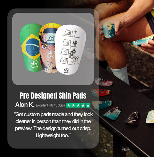 Shin Pads - CAN'T -> CAN' -> CAN